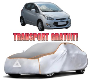 Husa Prelata Antigrindina Auto HYUNDAI ix20 (JC) din 2010-2019, Protectie auto contra intemperiilor la grindina, Waterproof, 4x Stickere auto HYUNDAI