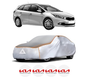 Husa Prelata Antigrindina Auto KIA CEE'D Sportswagon (JD) din 2012-2018, Protectie auto contra intemperiilor la grindina, Waterproof, 4x Stickere auto KIA - Img 2