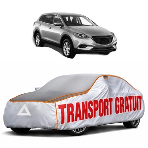 Husa Prelata Antigrindina Auto MAZDA CX-9 (TB) din 2006-2007, Protectie auto contra intemperiilor la grindina, Waterproof, 4x Stickere auto MAZDA