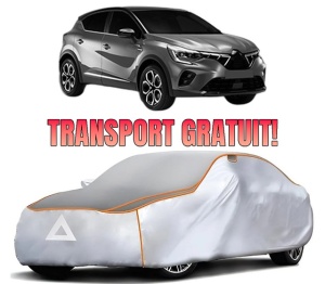Husa Prelata Antigrindina Auto MITSUBISHI ASX (VSX_, VSE_) din 2023, Protectie auto contra intemperiilor la grindina, Waterproof, 4x Stickere auto MITSUBISHI
