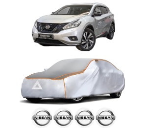 Husa Prelata Antigrindina Auto NISSAN MURANO III (Z52_) din 2016, Protectie auto contra intemperiilor la grindina, Waterproof, 4x Stickere auto NISSAN - Img 2