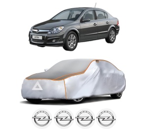 Husa Prelata Antigrindina Auto OPEL ASTRA H CLASSIC Saloon (A04) din 2009-2014, Protectie auto contra intemperiilor la grindina, Waterproof, 4x Stickere auto OPEL - Img 2