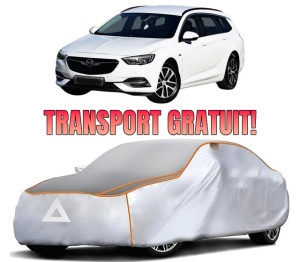 Husa Prelata Antigrindina Auto OPEL INSIGNIA B Sports Tourer (Z18) din 2017-2020, Protectie auto contra intemperiilor la grindina, Waterproof, 4x Stickere auto OPEL