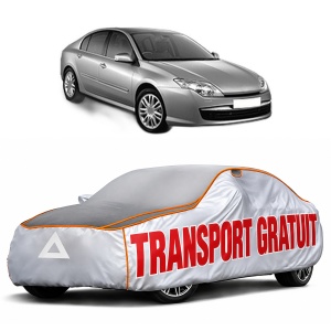 Husa Prelata Antigrindina Auto RENAULT LAGUNA III (BT0/1) din 2007-2015, Protectie auto contra intemperiilor la grindina, Waterproof, 4x Stickere auto RENAULT
