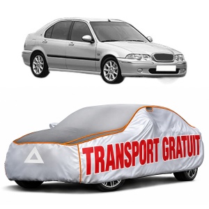 Husa Prelata Antigrindina Auto ROVER 45 I Hatchback (RT) din 2000-2005, Protectie auto contra intemperiilor la grindina, Waterproof, 4x Stickere auto ROVER