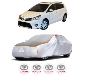 Husa Prelata Antigrindina Auto TOYOTA VERSO (_R2_) din 2009-2018, Protectie auto contra intemperiilor la grindina, Waterproof, 4x Stickere auto TOYOTA - Img 2