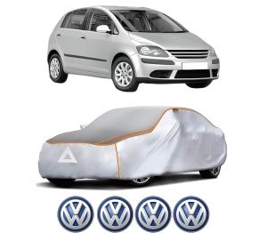 Husa Prelata Antigrindina Auto Volskwagen GOLF PLUS V (5M1, 521) din 2004-2013, Protectie auto contra intemperiilor la grindina, Waterproof, 4x Stickere auto Volskwagen - Img 2