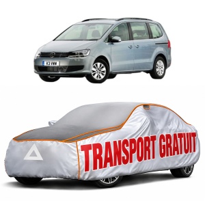 Husa Prelata Antigrindina Auto Volskwagen SHARAN VAN (7N1, 7N2) din 2010-2015, Protectie auto contra intemperiilor la grindina, Waterproof, 4x Stickere auto Volskwagen