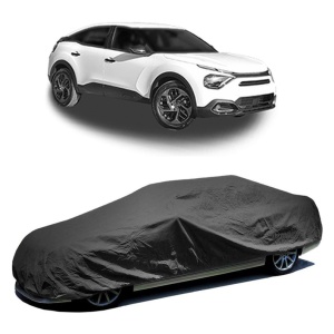 Husa prelata auto pentru CITROEN C4 III (BA_, BB_, BC_) 2020, culoare negru, material textil impermeabil, rezistanta la intemperii praf UV, CARPASSION Husa Protectie - Img 2