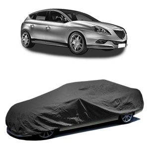 Husa prelata auto pentru LANCIA DELTA III (844_) 2008 - 2014, culoare negru, material textil impermeabil, rezistanta la intemperii praf UV, CARPASSION Husa Protectie - Img 2