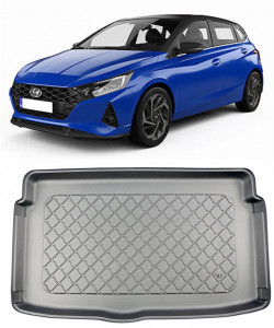 Hyundai I20 III Hatchback din 10.2020 - Prezent, Tavita Pentru Portbagaj Lux Premium Dedicata, Portbagaj Inferior *1 accesorii pentru autoturismul tau - masina v191524