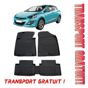 Hyundai I30 (Fd) (2007-2012) Set covorase auto cauciuc G.Modern Line 3D transport gratuit