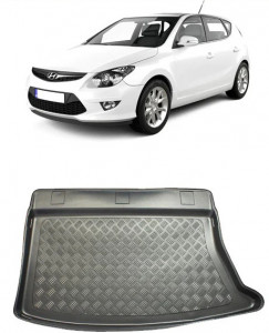 Hyundai I30 I Hatchback din 07.2007 - 01.2012, Tavita Pentru Portbagaj Lux Premium Dedicata, Roata Rezerva Normala *1 accesorii pentru autoturismul tau - masina v205003