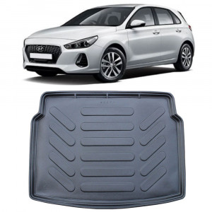 Hyundai I30 III (Cu Podeaua Joasa) 2016- Tavita cauciuc pentru protectie portbagaj accesorii pentru autoturismul tau - masina v227457