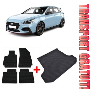 Hyundai I30 III Mhev Hatchback din 02.2020 - Prezent *1, Set Covorase + tavita portbagaj auto
