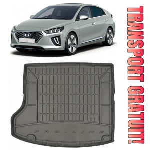 Hyundai Ioniq Hybrid Hatchback din 10.2016 - 06.2022, Tavita Pentru Portbagaj Lux Premium Dedicata, Fara Subwoofer *1 - Img 1