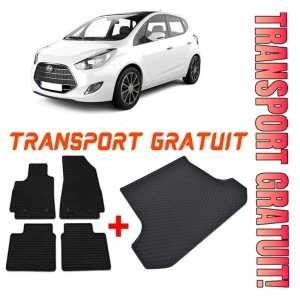 Hyundai Ix20 din 05.2010 - Prezent Hatchback Portbagaj Superior *2, Set Covorase + tavita portbagaj auto
