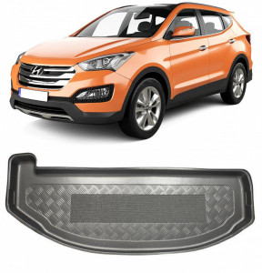 Hyundai Santa Fe III Suv din 09.2012 - 07.2018, Tavita Pentru Portbagaj Lux Premium Dedicata, 7 Locuri *3 accesorii pentru autoturismul tau - masina v198561