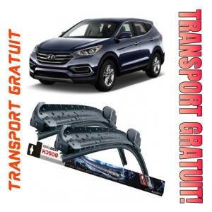 Hyundai Santa Fé Set 2 stergatoare parbriz Bosch Bosch Aerotwin 65 cm/40 cm compatibile cu Hyundai Santa Fe IV Suv Van (Tm) din 2018-2020 (65 cm / 40 cm)