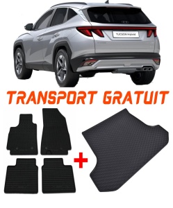 Hyundai Tucson Hybrid din 12.2020 - Prezent Suv Portbagaj Superior *1, Set Covorase + tavita portbagaj auto accesorii pentru autoturismul tau - masina v1500