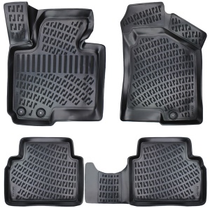 Hyundai Tucson II 2010-2015 Set 4 covorase auto din cauciuc tip tavita premium line 3D - Transport Gratuit! accesorii pentru autoturismul tau - masina v48963