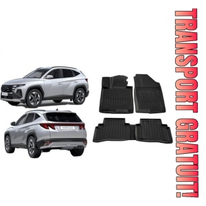 Hyundai Tucson (Nx4) (Hybrid) (2021-2025) Set covorase auto cauciuc G.Modern Line 3D