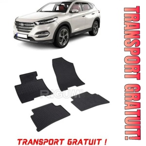 Hyundai Tucson, Suv, fabricat din 07.2015 - 09.2020, set covorase auto dedicate, din cauciuc 100% Premium - Transport Gratuit