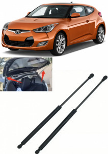 Hyundai Veloster Set 2 amortizoare pentru portbagaj / haion Krosno compatibil cu Hyundai Veloster Hatchback fabricat intre 2011-2017 accesorii pentru autoturismul tau - masina v89584