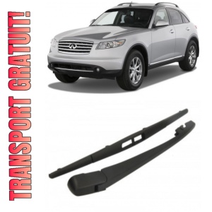 Infiniti EX Brat stergator pentru luneta spate cu lamela 360 mm, compatibil cu Infiniti EX Hatchback fabricat intre 2008-2013, calitate extra