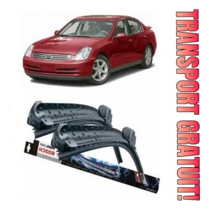 Infiniti G Set 2 stergatoare parbriz Bosch Bosch Aerotwin compatibile cu Infiniti G 2008 (65 cm / 40 cm)