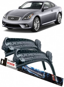 Infiniti Q60 Set 2 stergatoare parbriz Bosch Bosch Aerotwin compatibile cu Infiniti Q60 2013 (65 cm / 40 cm) accesorii pentru autoturismul tau - masina v133623