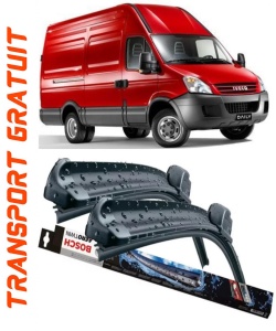 IVeco Daily IV Van Set 2 stergatoare parbriz Bosch Bosch Aerotwin 60 cm/60 cm compatibile cu IVeco Daily IV Van din 2006-2011 (60 cm / 60 cm) accesorii pentru autoturismul tau - masina v123829
