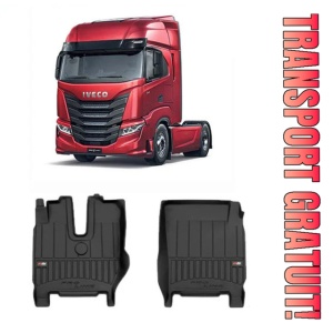 Iveco S-Way Din 2019 - Prezent, Truck , Set Covorase Auto Tip Tavita Premium 3D, din cauciuc