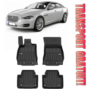 Jaguar Xj Din 2009 - 2012, Sedan , Set Covorase Auto Tip Tavita Premium 3D, din cauciuc