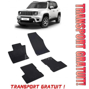 Jeep Renegade MhEV fabricat din 2021 - Prezent, Suv, set covorase auto dedicate, din cauciuc 100% Premium - Transport Gratuit