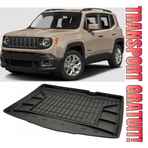 Jeep Renegade Suv din 09.2014 - 06.2018, Tavita Pentru Portbagaj Lux Premium Dedicata, Portbagaj Inferior *4