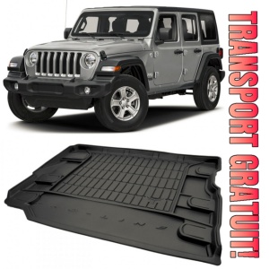 Jeep Wrangler Jl Suv din 11.2017 - Prezent, Tavita Pentru Portbagaj Lux Premium Dedicata, Fara Subwoofer *1 - Img 1