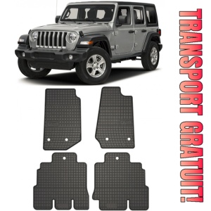 Jeep Wrangler, Suv, Din 11.2017 - Prezent, 4 Usi , Set Covorase Auto Premium