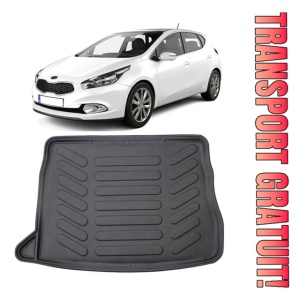Kia Ceed Hatchback II (Cu Podeaua Joasa) 2012-2018 Tavita cauciuc pentru protectie portbagaj dedicata pentru Kia Ceed Transport Gratuit