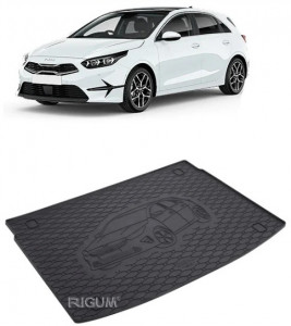 Kia Ceed III Hatchback din 06.2018 - Prezent, Tavita Pentru Portbagaj Lux Premium Dedicata, Portbagaj Superior *2 accesorii pentru autoturismul tau - masina v194595