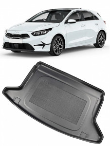 Kia Ceed III Hatchback din 06.2018 - Prezent, Tavita Pentru Portbagaj Lux Premium Dedicata, Portbagaj Inferior *1 accesorii pentru autoturismul tau - masina v203640