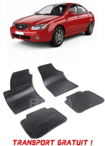 Kia Cerato II, Sedan, fabricat din 2009 - Prezent, set covorase auto dedicate, din cauciuc 100% Premium - Transport Gratuit accesorii pentru autoturismul tau - masina v39176