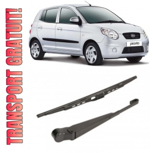 Kia Picanto I Brat stergator pentru luneta spate cu lamela 330 mm, compatibil cu Kia Picanto I Hatchback fabricat intre 2004-2011, calitate extra