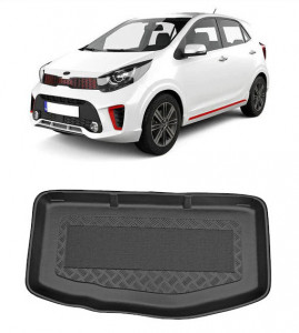 Kia Picanto II Hatchback din 04.2011 - 03.2017 *2, Tavita Pentru Portbagaj Lux Premium Dedicata, accesorii pentru autoturismul tau - masina v191513