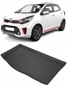 Kia Picanto III din 04.2017 - Prezent Hatchback Portbagaj Inferior *1, Tavita Pentru Portbagaj Lux Premium Dedicata, accesorii pentru autoturismul tau - masina v183709