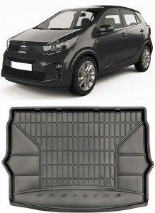 Kia Rio III Sedan din 03.2012 - 01.2017 *1, Tavita Pentru Portbagaj Lux Premium Dedicata, accesorii pentru autoturismul tau - masina v184211