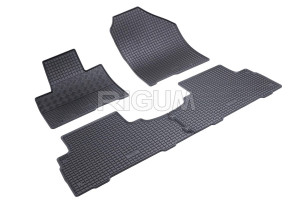 Kia Sorento III, Suv, fabricat din 02.2015 - 07.2020, 5 Locuri, set covorase auto dedicate, din cauciuc 100% Premium accesorii pentru autoturismul tau - masina v157080