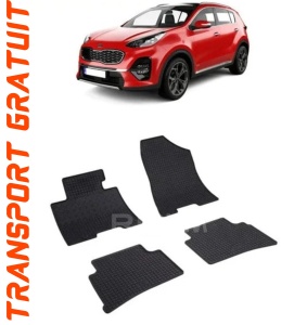 Kia Sportage IV, Suv, fabricat din 01.2016 - Prezent, set covorase auto dedicate, din cauciuc 100% Premium accesorii pentru autoturismul tau - masina v160233