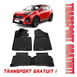 Kia Sportage (QL) (2015-2021) Set covorase auto cauciuc G.Modern Line 3D transport gratuit