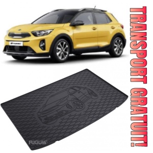 Kia Stonic, Tavita pentru portbagaj din cauciuc, compatibila Kia Stonic, caroserie SUV, fabricatie 10.2017 - prezent, portbagaj inferior